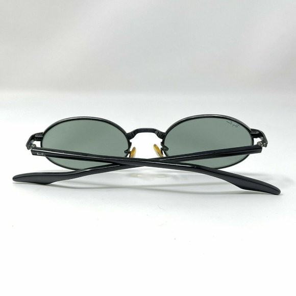 BAUSCH & LOMB RAY BAN W2775 BLACK SIDESTREET OVAL G15 CRYSTAL SUNGLASSES w/CASE - Picture 11 of 12